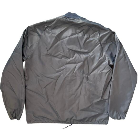 Vintage 80s Electromagnetic Sciences Inc Navy Bomber Jacket Adult Medium - Picture 4 of 4